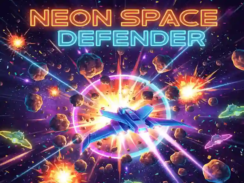 Spiel Neon-Weltraumverteidiger Online