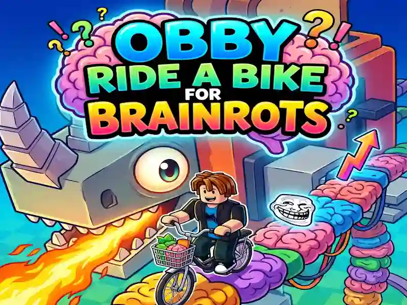 Spiel Obby Ride a Bike For Brainrots Online
