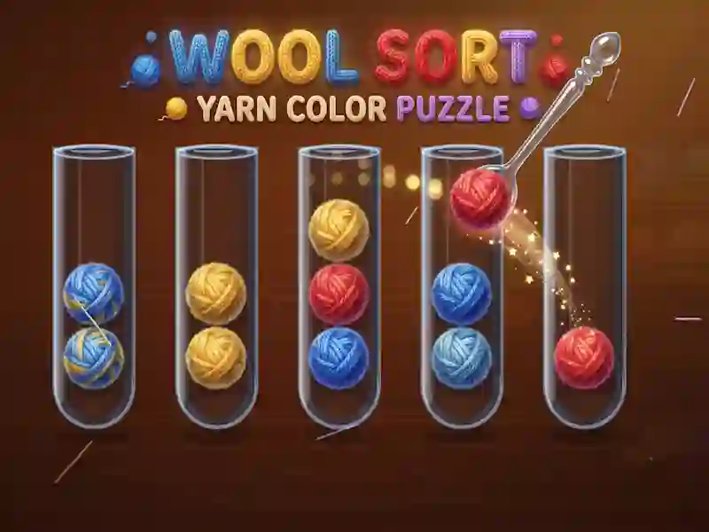 Spiel Wool Sort Yarn Color Puzzle Online