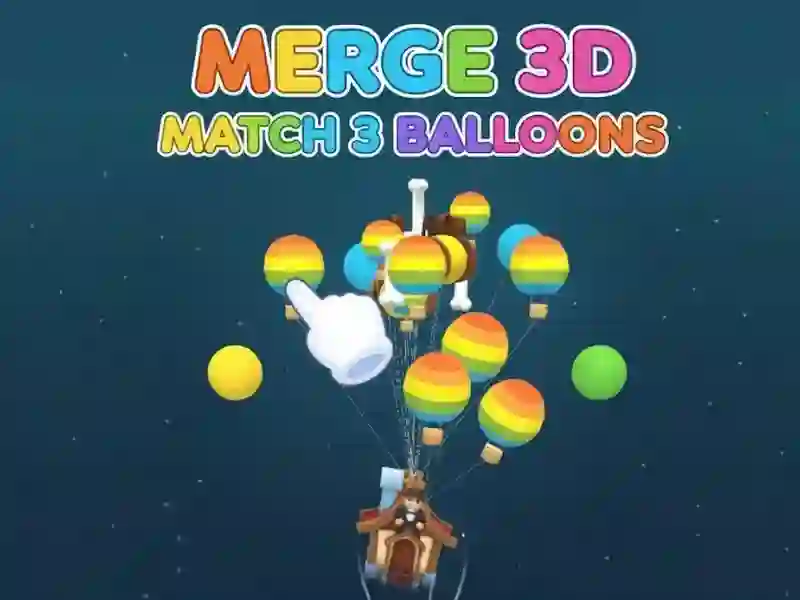 Spiel Füge 3D-Match-3-Ballons zusammen Online Spiel Füge 3D-Match-3-Ballons zusammen Online