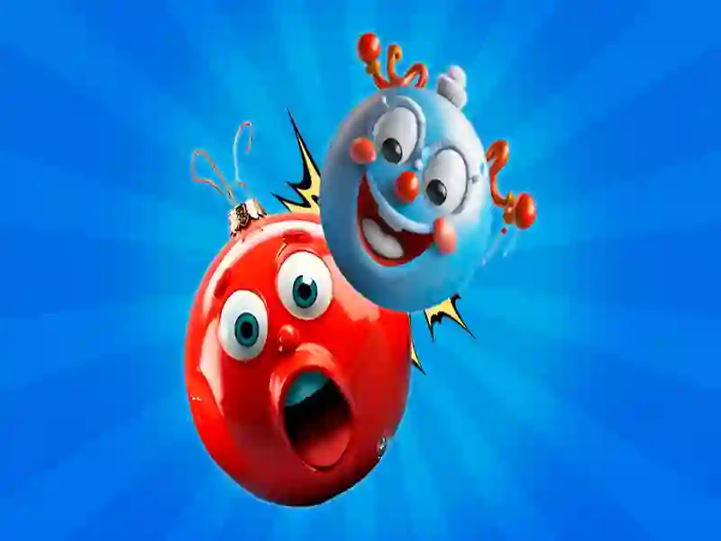 Spiel Merge Bälle Neujahrsspielzeug in 3D! Online