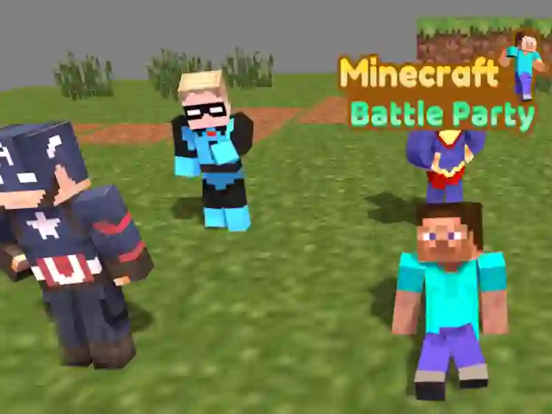 Spiel Minecraft Battle Party Online