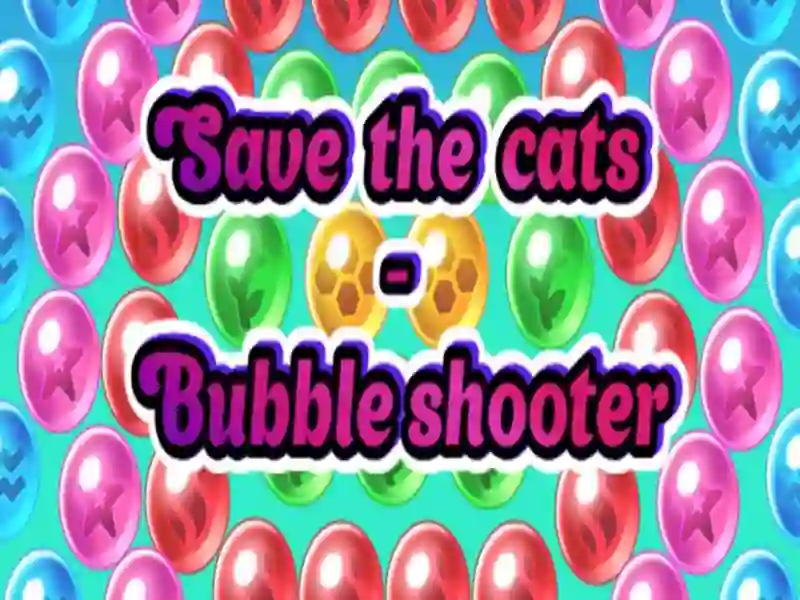 Spiel Speichern Sie den Bubble-Shooter der Katzen Online