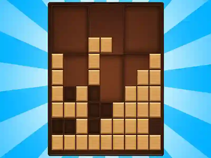 Spiel Stapelblöcke verbinden Holzblöcke! Online