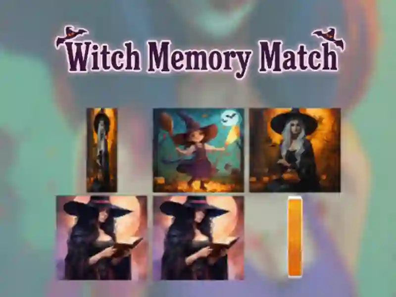 Spiel Witch Memory Match Online