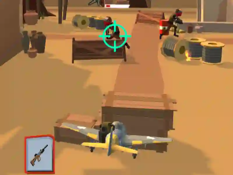 Spiel Bombardino Crocodilo Brainrot Gunner Online