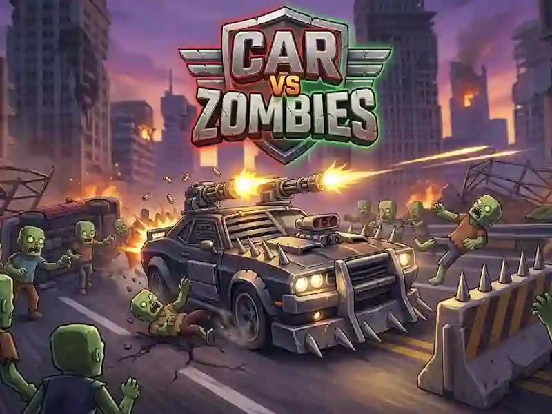 Spiel Car VS Zombies Online