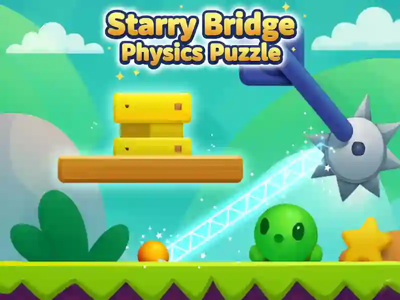 Spiel Sternenbrücke-Physik-Puzzle Online