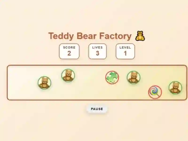 Spiel Teddybärenfabrik Online