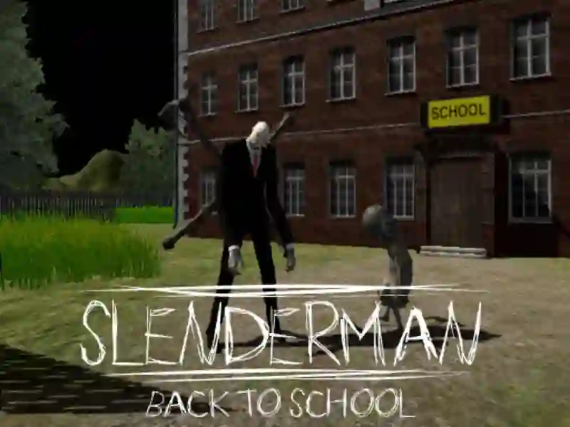 Spiel Slenderman zurück in die Schule Online