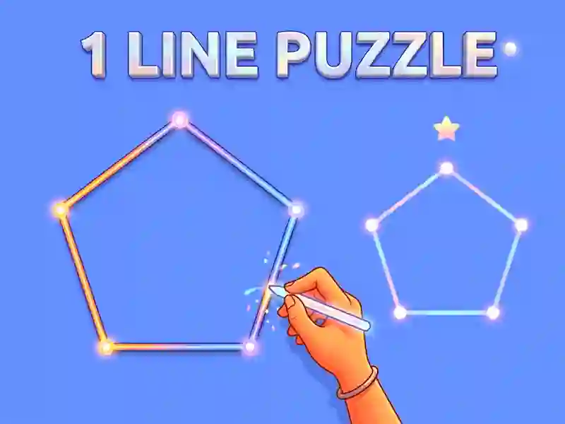 Spiel 1-Linien-Puzzle Online