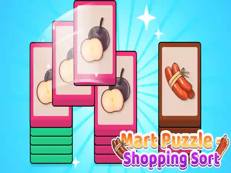 Spiel Mart Puzzle Shopping-Sorte Online