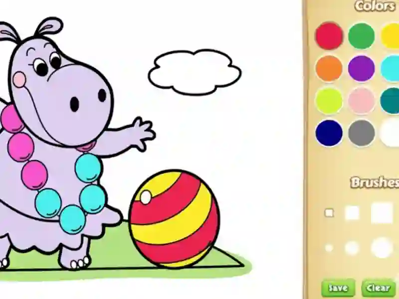 Spiel Baby Nutztiere Malbuch für Kinder Online
