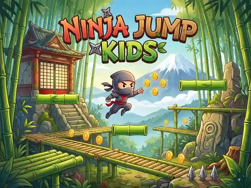 Spiel Ninja Jump Kids Online