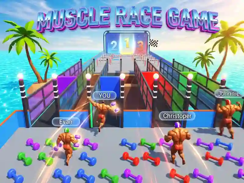 Spiel Muscle Race Game Online