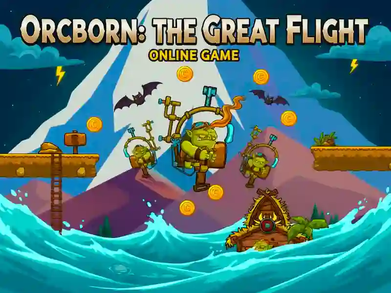 Spiel Orcborn: Der große Flug Online