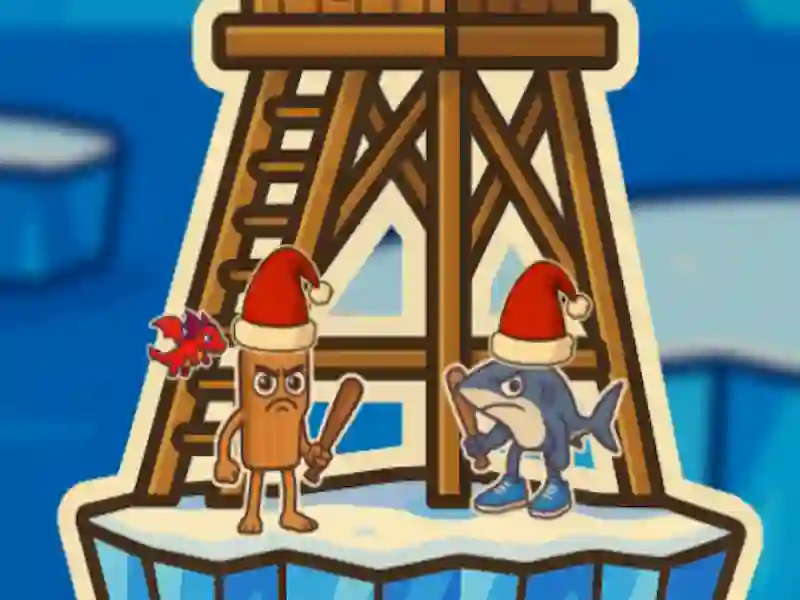 Spiel Tung Tung Sahur Snow Arena Online