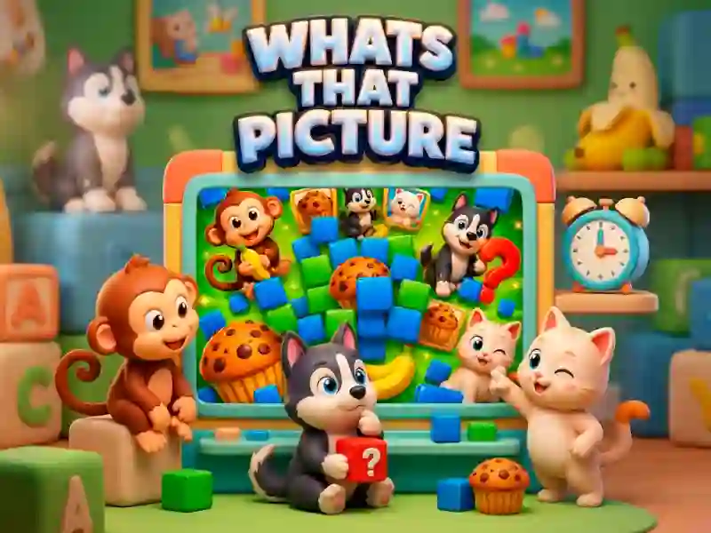 Spiel What's that Pictures 3D Online