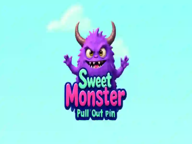 Spiel Süßes Monster ziehen Pin heraus Online