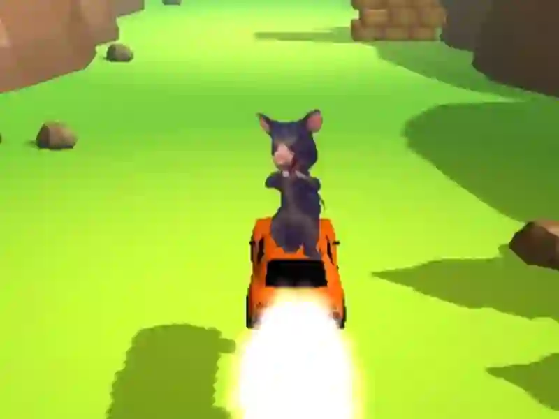 Spiel Fliegendes Autorennen in Ratomilton Online