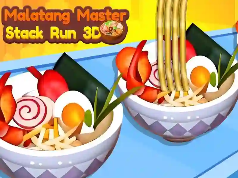 Spiel Malatang Master Stack Run 3D Online