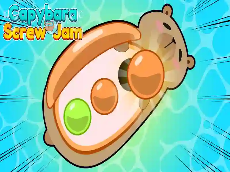 Spiel Capybara-Schraube Marmelade Online Spiel Capybara-Schraube Marmelade Online