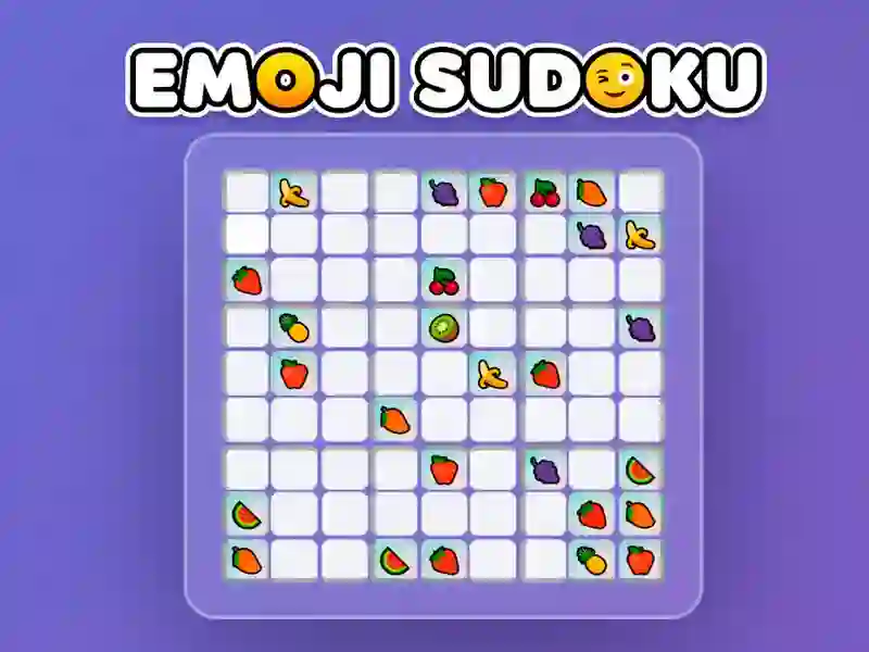 Spiel Emoji-Sudoku Online