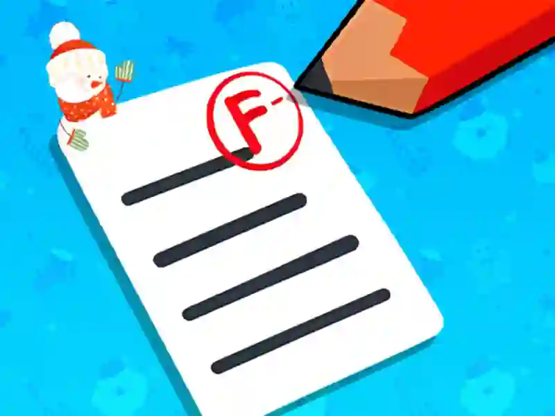 Spiel Lehrersimulator-Weihnachtsprüfung Online