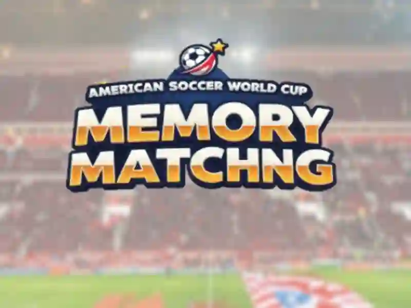 Spiel Memory-Matching für die amerikanische Fußball-Weltmeisterschaft Online