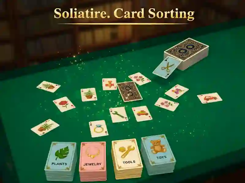Spiel Solitaire-Sortierung Online
