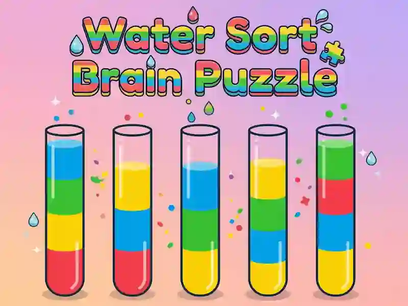 Spiel Wassersortier-Gehirnpuzzle Online