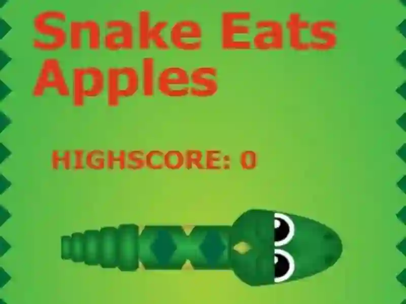 Spiel Schlange isst Äpfel Online