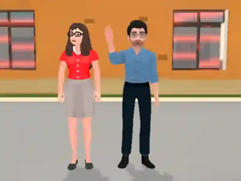 Spiel Schulgeschichten: Lehrer Sim Online