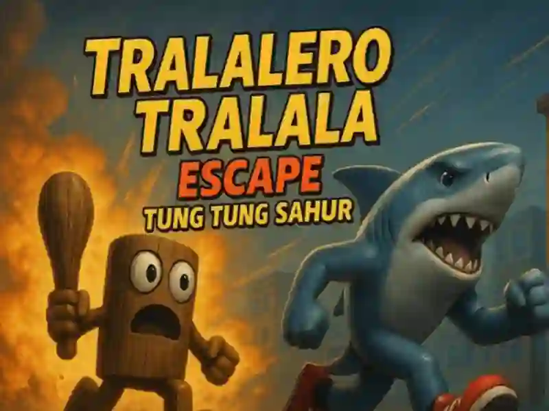Spiel Tralalero Tralala Escape Tung Tung Sahur entkommen Online