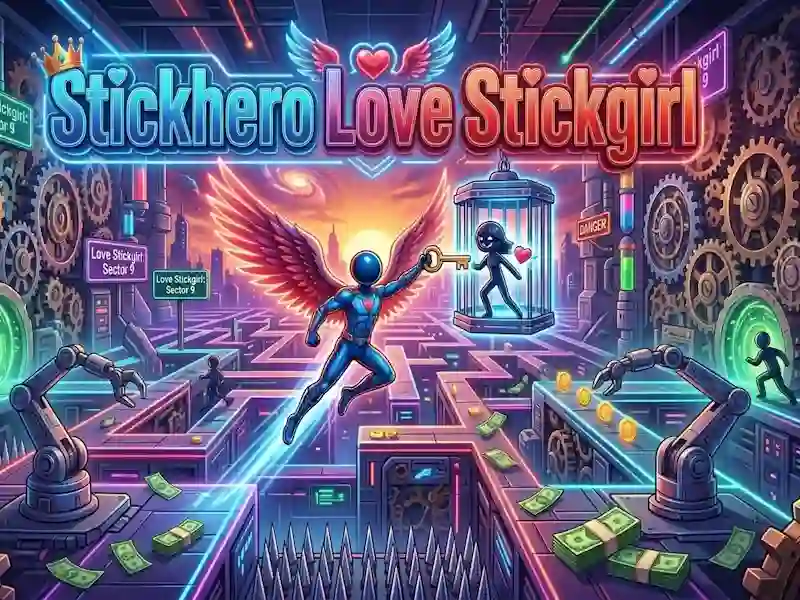 Spiel Stickhero Liebe Stickgirl Online