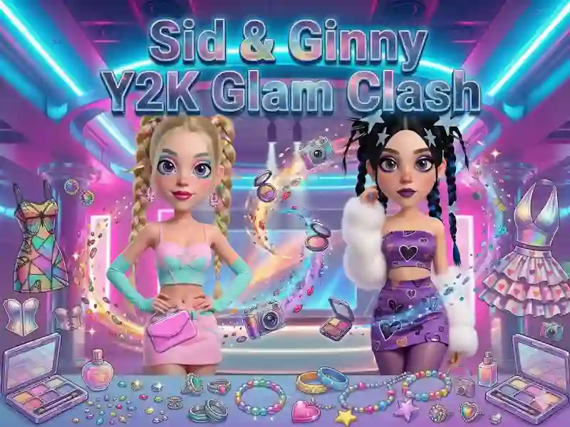 Spiel Sid & Ginny Y2K Glam Clash Online