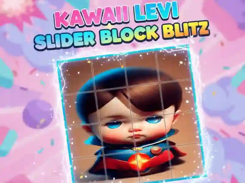Spiel Kawaii Levi Slider Block Blitz Online
