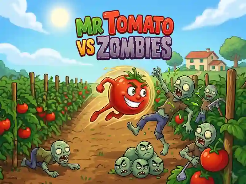Spiel Mr Tomato VS Zombies Online