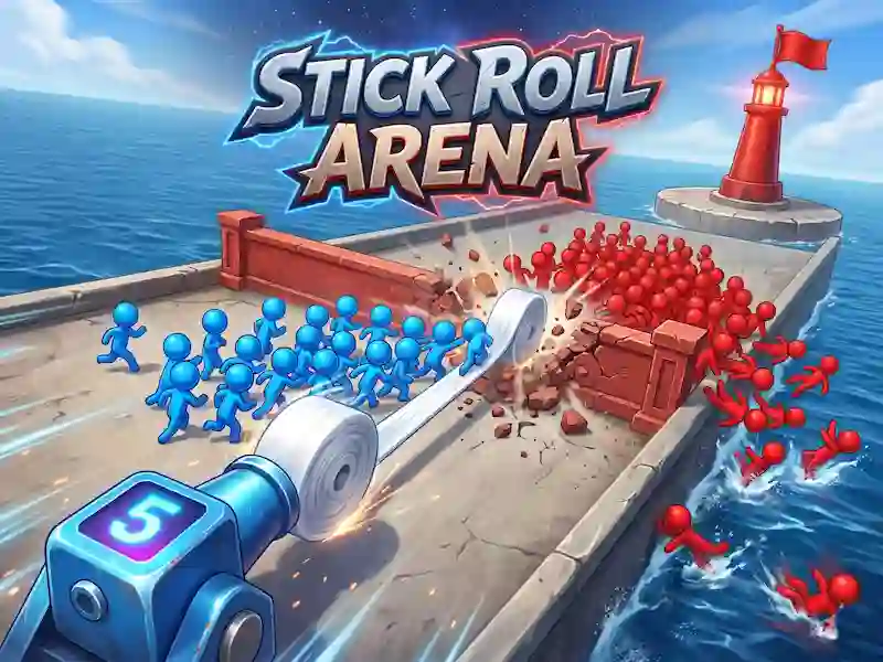 Spiel Stick Roll Arena Online