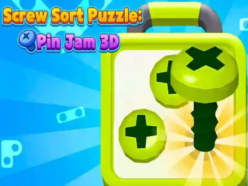 Spiel Schraubensortierpuzzle Pin Jam 3D Online