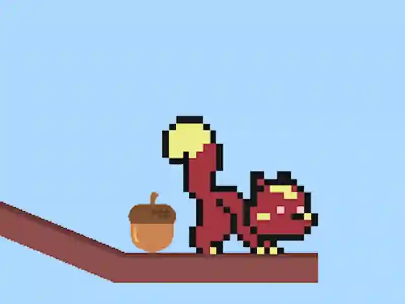 Spiel Eichhörnchen ziehen Ihr Level! Online