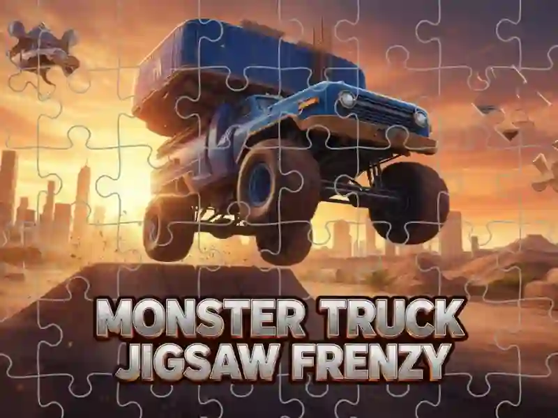 Spiel Monster Truck Jigsaw Frenzy Online