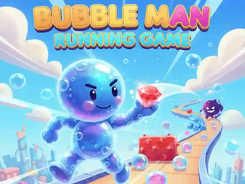 Spiel Bubble Man-Laufspiel Online