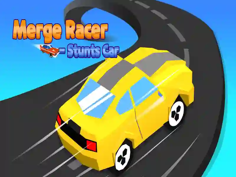 Spiel Merge Racer Stunts Auto Online