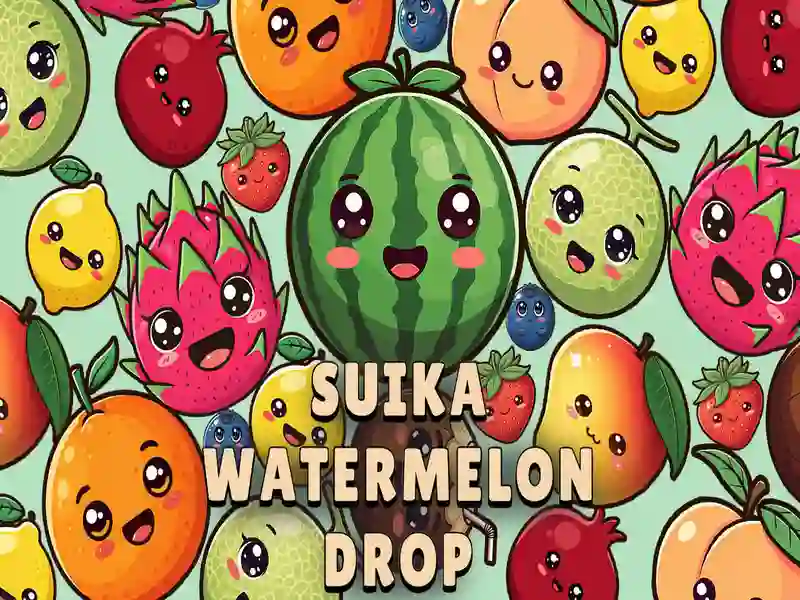 Spiel Suika Watermelon Drop Online