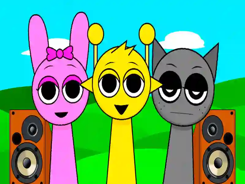 Spiel Sprunki Monster Music schlägt Online