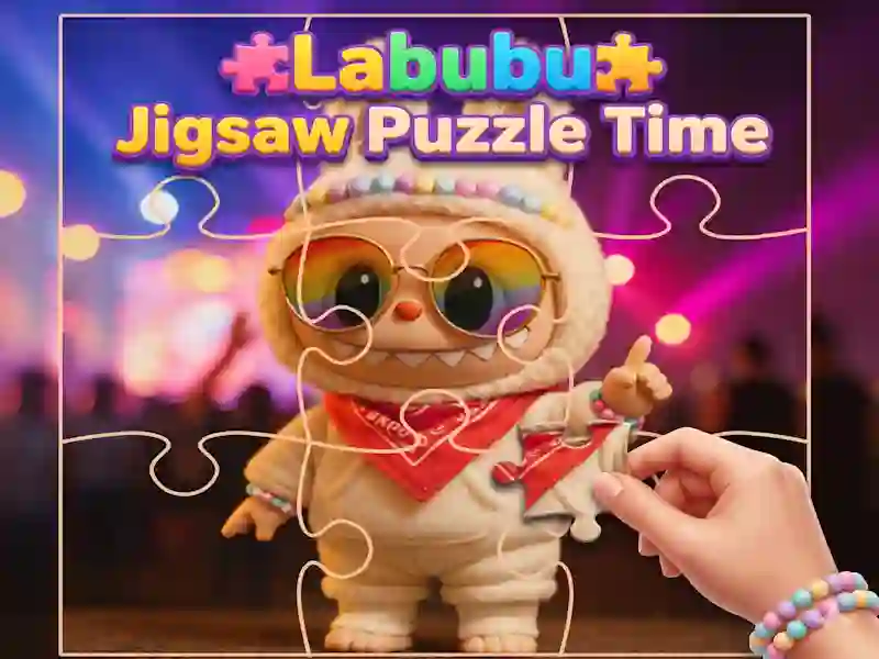 Spiel Labubu Jigsaw Puzzle Time Online