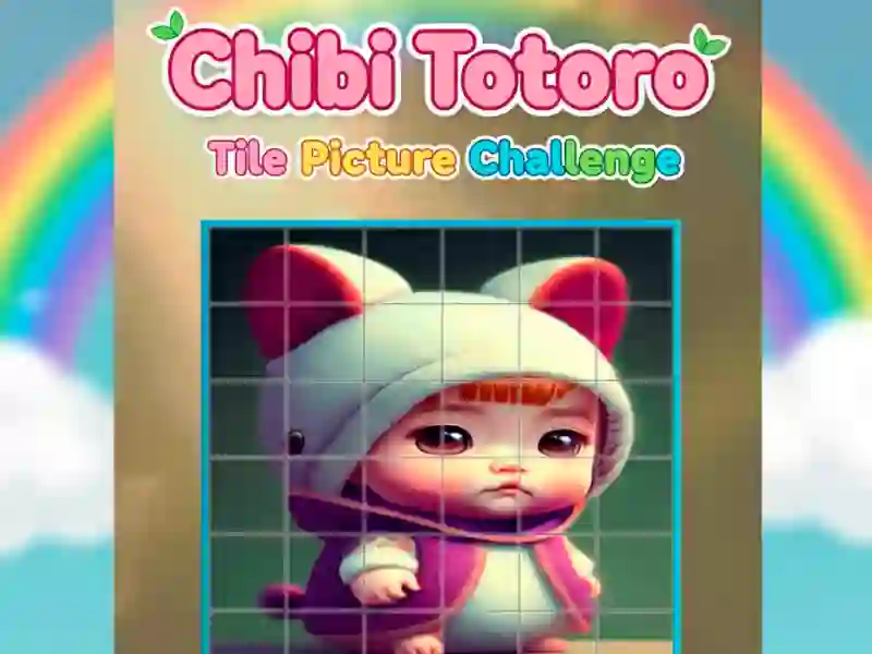 Spiel Chibi Totoro Tile Picture Challenge Online