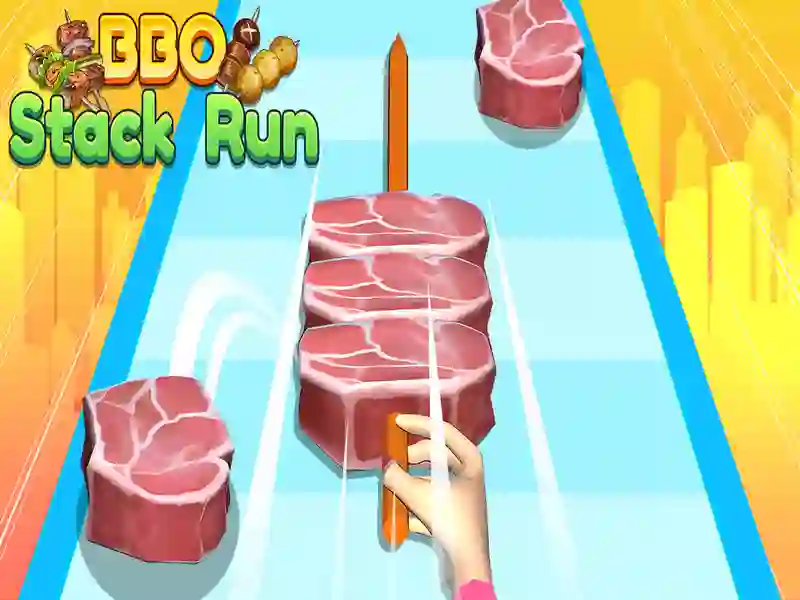Spiel BBQ Stack Run Online Spiel BBQ Stack Run Online