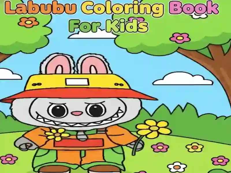 Spiel Labubu-Malbuch für Kinder Online Spiel Labubu-Malbuch für Kinder Online